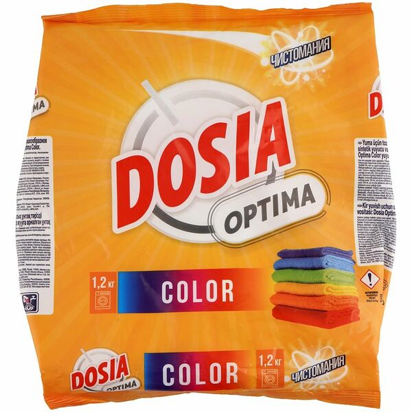 Порошок Dosia Optima Color для стирки, 1.2кг