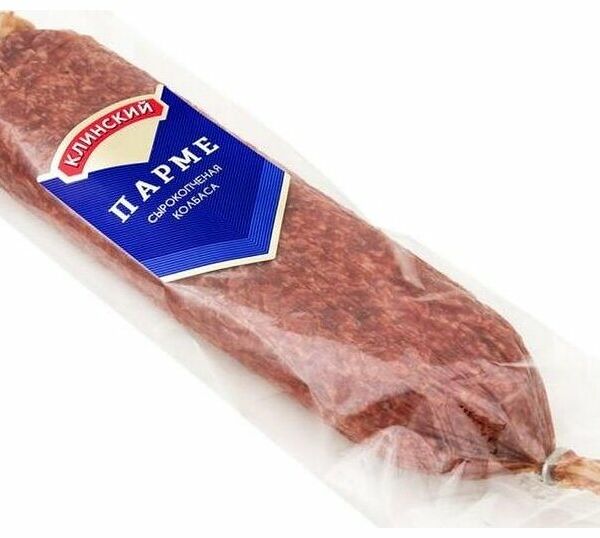 Колбаса сырокопченая Клинский мясокомбинат Парме