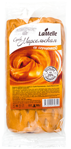 

Рулет LaMelle Марсельская с варёной сгущёнкой 180 г