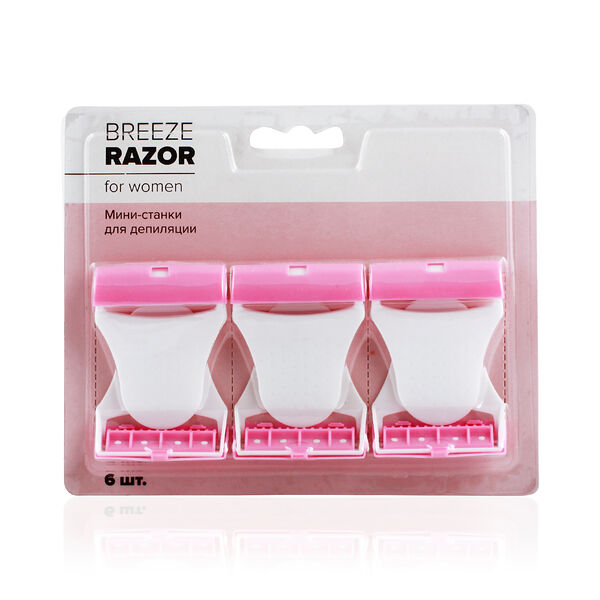 Razor Breeze Станки мини для женщин 6 шт