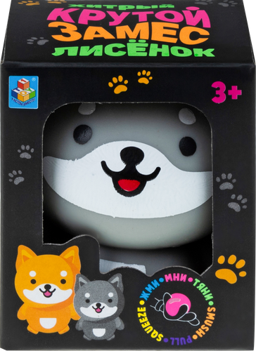 

Игрушка 1Toy Крутой замес,Хитрый лисенок,2 цв.6х7,5х5см, в ассортименте