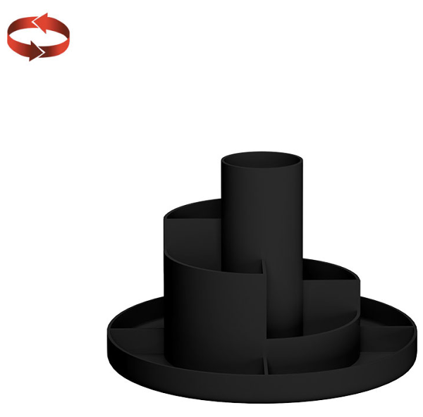 Подставка настольная Виктория ErichKrause чёрная