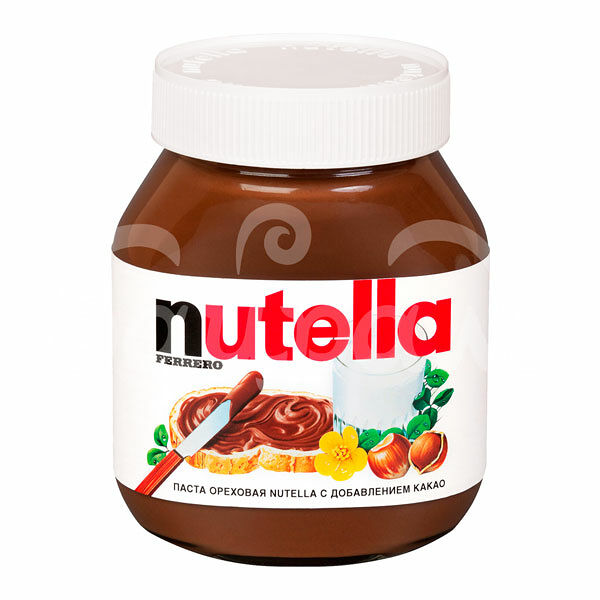 Шоколадная паста Nutella 350гр Ореховая с Какао ст/б