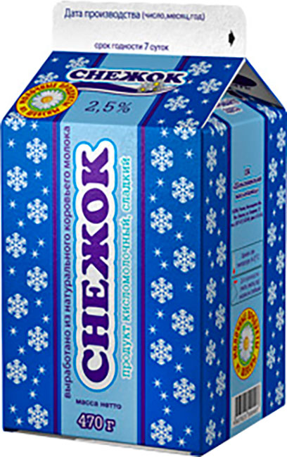 

Снежок Шекснинский Мз сладкий 2.5%