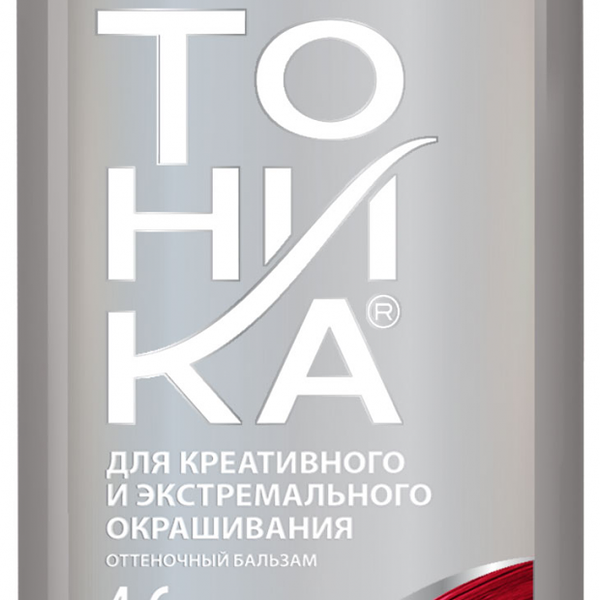 Бальзам для волос Тоника ColoRevolution Оттеночный 4.6 Рябиново-красный Ruby Red 150 мл