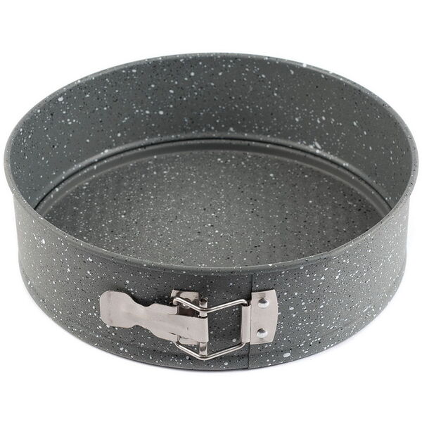 ФОРМА ДЛЯ ВЫПЕКАНИЯ ТОРТА металлическая антипригарная с мраморной крошкой со съемным дном 24 см (арт. CB01097-24, код 133604) Fresca