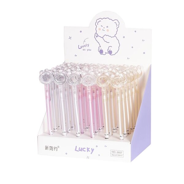 Ручка шариковая Alingar Панда, 1 шт. в ассортименте 