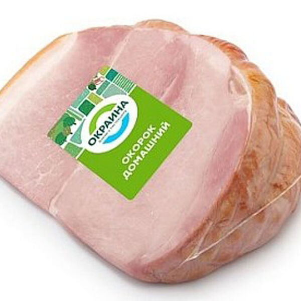 Окорок варено-копченый Окраина Домашний вес