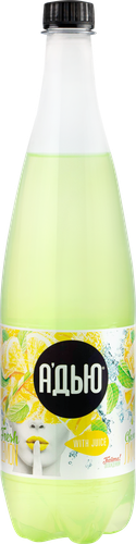 

Напиток А'дью Лимонный фреш сильногазированный 1 л