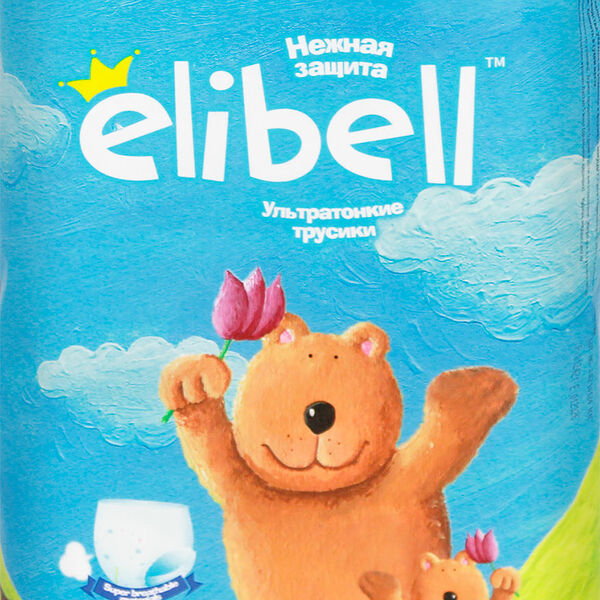 Подгузники-трусики Elibell Premium M 6-