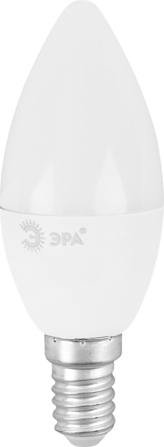 

Лампа светодиодная ЭРА Эко 8Вт E14 холодный свет свеча