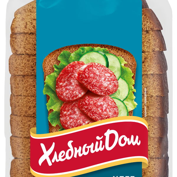 Хлеб Хлебный дом ржано-пшеничный Столичный в нарезке