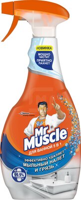 Чистящее средство для ванной Mr.Muscle 5 в 1
