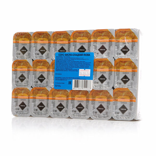 Соус кисло-сладкий 18*25мл ТМ Rioba (Риоба)