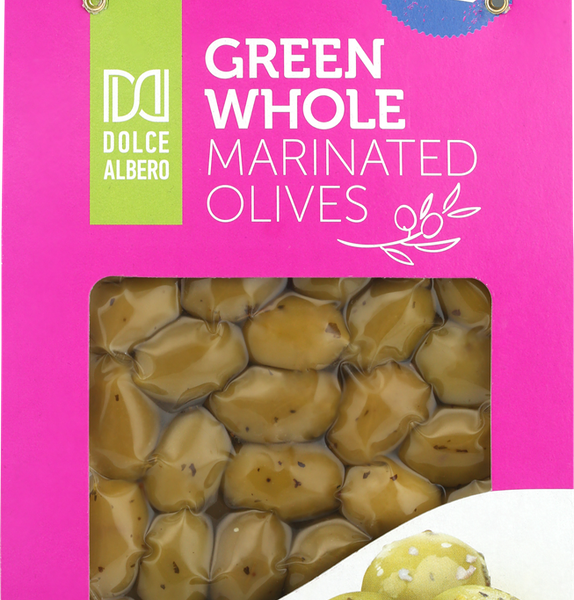 Оливки с косточкой DOLCE ALBERO с травами и чесноком