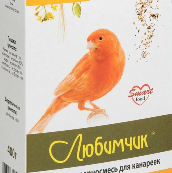 Зерносмесь для канареек Любимчик стандарт