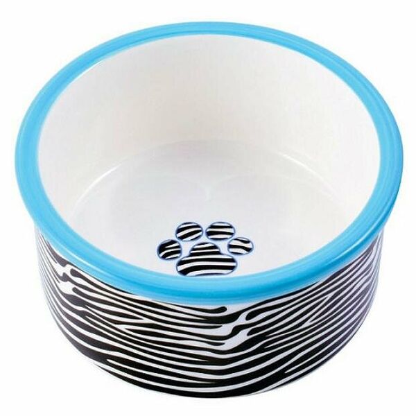 Миска Mr.Kranch для собак 600 мл, зебра