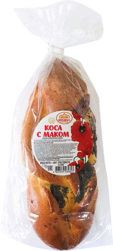 

Коса Хлебозавод №5 с маком 200 г