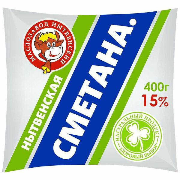 Сметана Нытвенский Маслозавод 15%