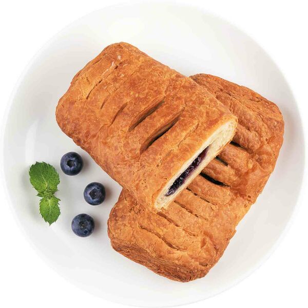 Слойка Глобус с черникой 2x75 г