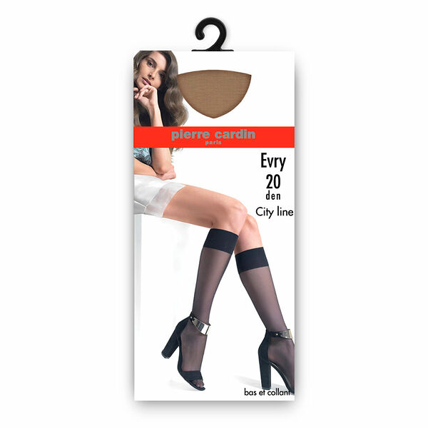 Гольфы женские Evry (Эври) 20 den, цвет visone, размер 3 ТМ Pierre Cardin (Пьер Карден)