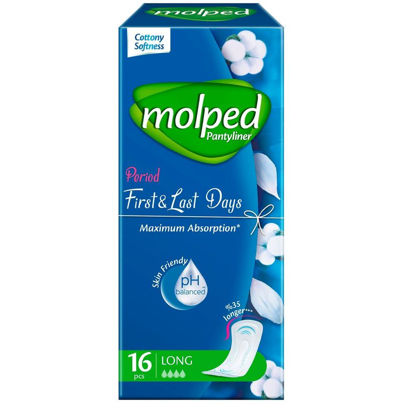 

Прокладки гигиенические Molped Pantyliner 16 шт