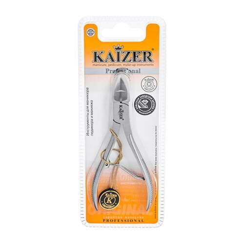 Кусачки Kaizer педикюрные 1-пружинные матовые