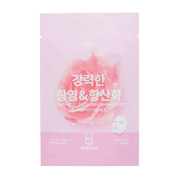 Маска тканевая для лица KuMiHo с экстрактом розы 23 мл
