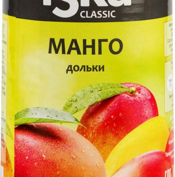 Манго дольки в сиропе Iska Classic 425г