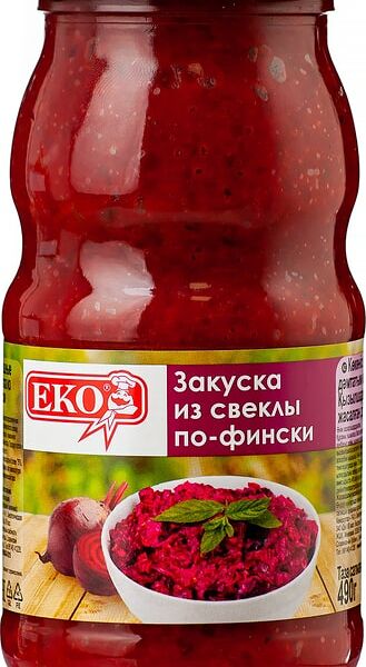 Закуска Eko из свеклы по-фински, 490 г