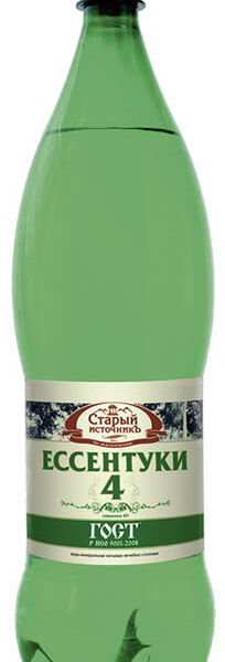 Вода питьевая газированная Старый источникъ Ессентуки-4