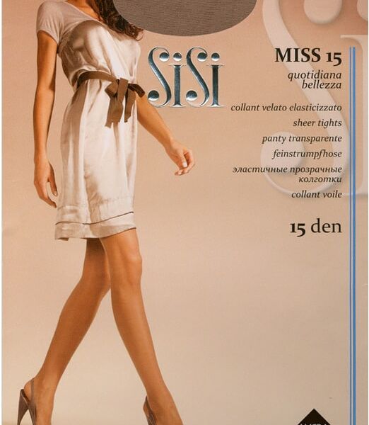 Колготки Sisi Miss 15 Miele светло-бежевый Размер 5