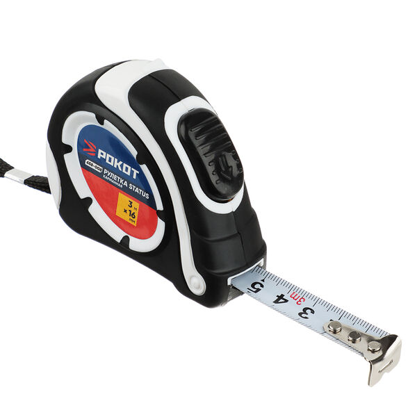 Рокот рулетка карманная status автостоп, 3мх16мм