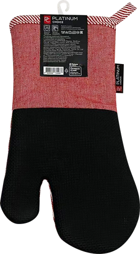 

Прихватка-рукавица Platinum choice 18 х 30 см с неопреном арт. ПРРС1830