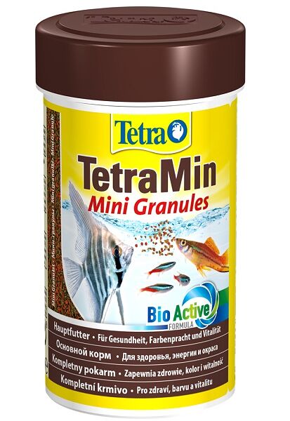TetraMin Mini Granules (гранулы) для молоди и мелких рыб 45 г