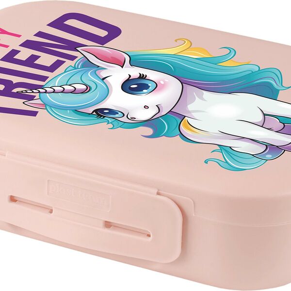 Ланч-бокс Plast Team коллекция ANDERSON 0,8л 17,9*12,8*5,2см, Единорог