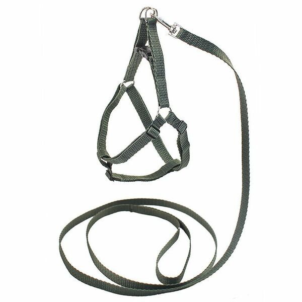 Комплект №10 (поводок+шлейка) капрон для собак 10мм
