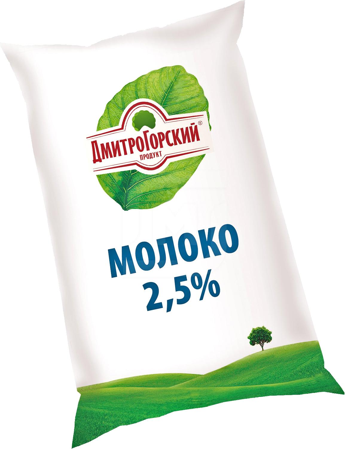 

Молоко Дмитрогорский продукт пастеризованное 2.5%