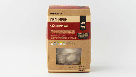 Пельмени Домашние ВкусВилл 500г з/м