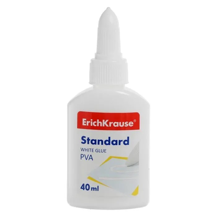 

Клей ПВА ErichKrause Standard 40 мл