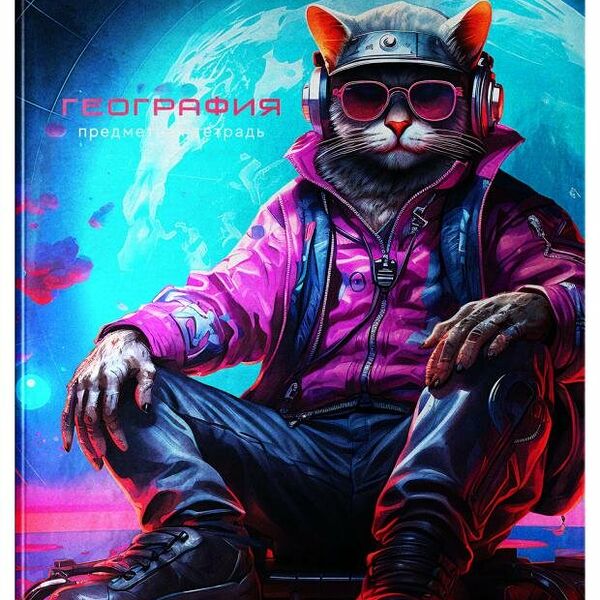 Тетрадь предметная BG Мир будущего География клетка А5, 48 л