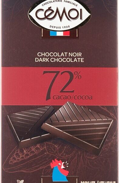 Шоколад горький Cemoi 72%, 100г