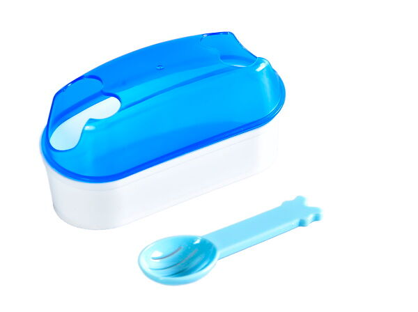 HOMEPET Купалка для мелких грызунов с совком пластик 14,5х7х7 см