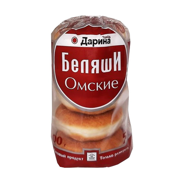 Беляши Дарина Омские жареные замороженные 400 г
