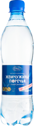 

Вода питьевая ЖЕМЧУЖИНА ПОРЕЧЬЯ газированная 0.5 л