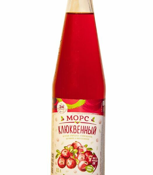 Морс клюквенный, 500мл