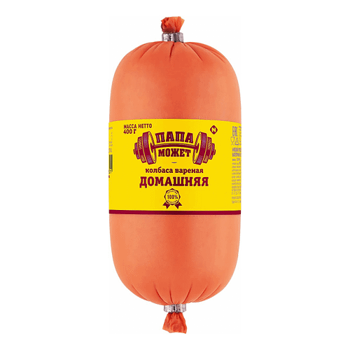 Колбаса вареная Папа Может Домашняя 400г
