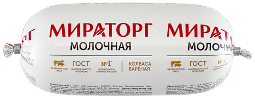 

Колбаса Мираторг варёная молочная 470 г