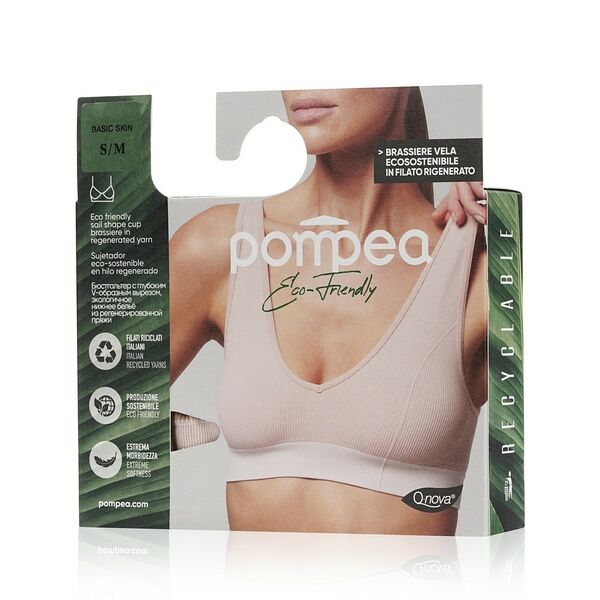 Женский бюстгальтер Pompea Vela Eco Friendly, Basic Skin, S/M