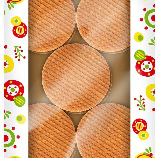 Вафли Дымка Голландские с вареной сгущенкой 770г